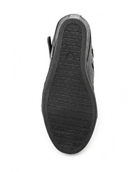 Черные кроссовки на танкетке от Burlesque