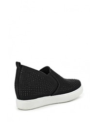 Черные кроссовки на танкетке от Ideal