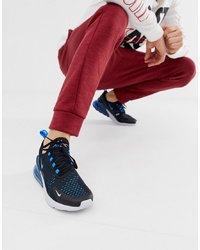 Мужские черные кроссовки с принтом от Nike
