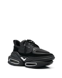 Мужские черные кроссовки от Balmain