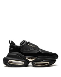 Мужские черные кроссовки от Balmain
