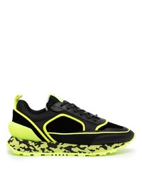 Мужские черные кроссовки от Balmain