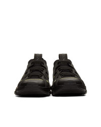 Мужские черные кроссовки от Z Zegna