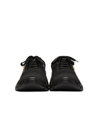 Мужские черные кроссовки от Fendi