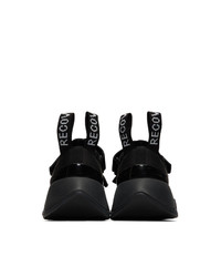 Мужские черные кроссовки от Palm Angels