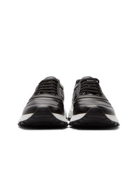 Мужские черные кроссовки от Prada