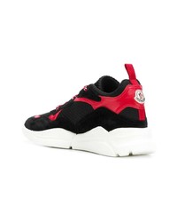 Мужские черные кроссовки от Moncler