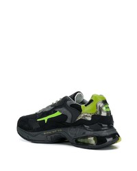 Мужские черные кроссовки от White Premiata