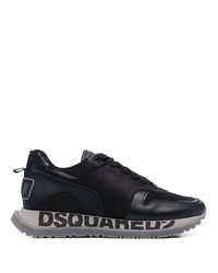 Мужские черные кроссовки от DSQUARED2