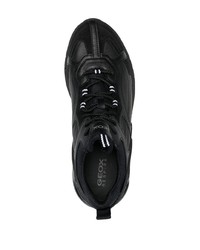 Мужские черные кроссовки от Geox