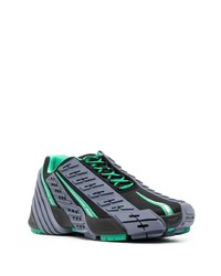 Мужские черные кроссовки от Diesel