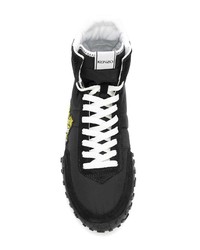 Мужские черные кроссовки от Kenzo