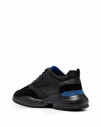 Мужские черные кроссовки от Hogan