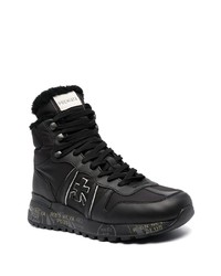 Мужские черные кроссовки от Premiata