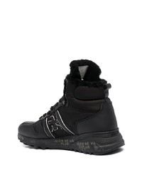 Мужские черные кроссовки от Premiata