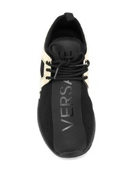 Женские черные кроссовки от Versace Jeans