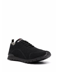 Мужские черные кроссовки от Kiton