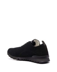 Мужские черные кроссовки от Kiton