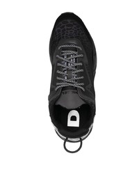 Мужские черные кроссовки от Diesel