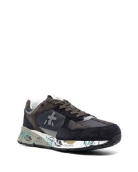 Мужские черные кроссовки от Premiata