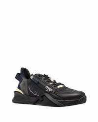 Мужские черные кроссовки от Fendi