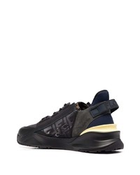 Мужские черные кроссовки от Fendi