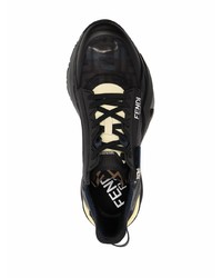 Мужские черные кроссовки от Fendi