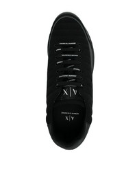 Мужские черные кроссовки от Armani Exchange