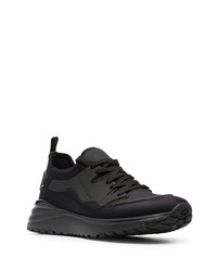 Мужские черные кроссовки от Salvatore Ferragamo