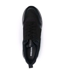 Мужские черные кроссовки от DSQUARED2