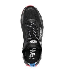 Мужские черные кроссовки от VERSACE JEANS COUTURE