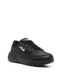 Мужские черные кроссовки от Fila