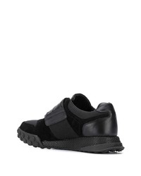 Мужские черные кроссовки от Lanvin