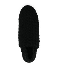 Мужские черные кроссовки от Bottega Veneta