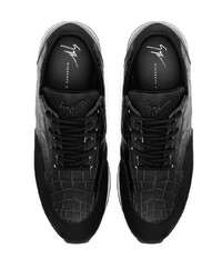 Мужские черные кроссовки от Giuseppe Zanotti