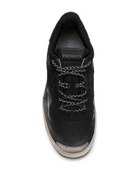 Мужские черные кроссовки от Premiata