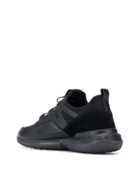 Мужские черные кроссовки от Tod's