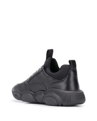 Мужские черные кроссовки от Moschino