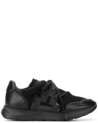 Мужские черные кроссовки от Marcelo Burlon County of Milan