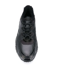 Мужские черные кроссовки от Tod's