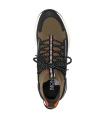 Мужские черные кроссовки от Moncler