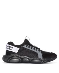Мужские черные кроссовки от Moschino