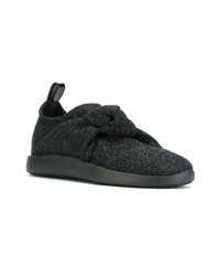 Женские черные кроссовки от Giuseppe Zanotti Design