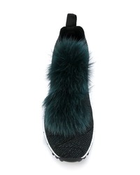 Женские черные кроссовки от Jimmy Choo