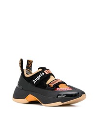 Мужские черные кроссовки от Palm Angels