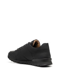 Мужские черные кроссовки от Kiton