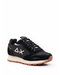 Мужские черные кроссовки от Sun 68