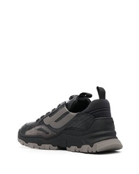 Мужские черные кроссовки от Bally