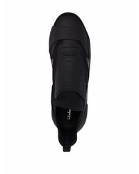 Мужские черные кроссовки от Salvatore Ferragamo