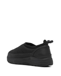 Мужские черные кроссовки от Suicoke